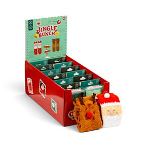 Jingle Bunch Christmas Fluffy Cosy Socks