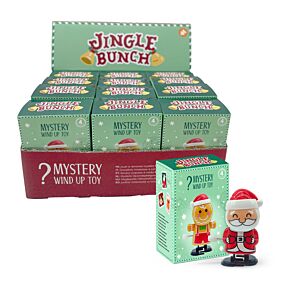 Mystery Jingle Bunch Christmas Wind Up Toy Blind Box