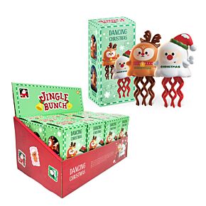 Jingle Bunch Dancing Christmas Wind Up Toy