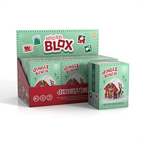 Mystery Jingle Bunch Christmas Micro Blox Construction Kit Blind Box