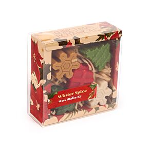 Winter Spice Christmas Botanicals Set of 5 Shaped Wax Melts