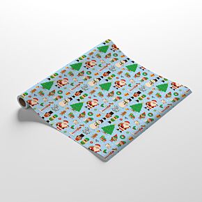 Festive Friends Christmas 3m Wrapping Paper Roll