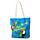 Flamingo Club Tropicana Canvas Beach Bag