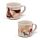 Barks Dog Set of 2 Porcelain Espresso Cups