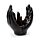 Mantric Hands/Tarot Hands Palms Open Incense Cone Burner