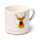 Jan Pashley Stag Porcelain Mug & Coaster Lid Set