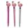 Flamingo Pinks LED Fine Tip Pen