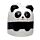 Pandarama Upside Down Ceramic Shaped Mug