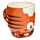 Adoramals Tiger Upside Down Ceramic Shaped Mug