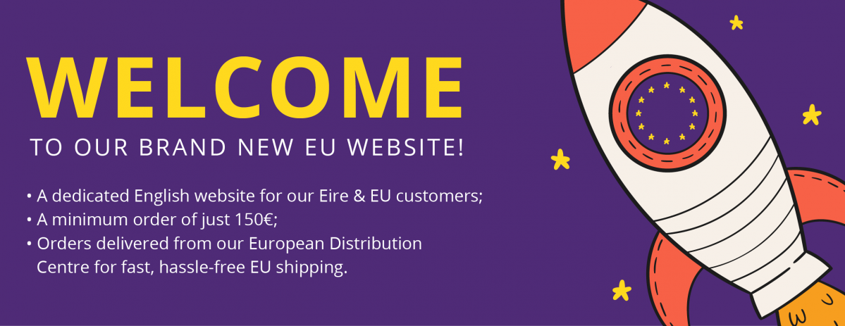 Welcome to our new EU website!